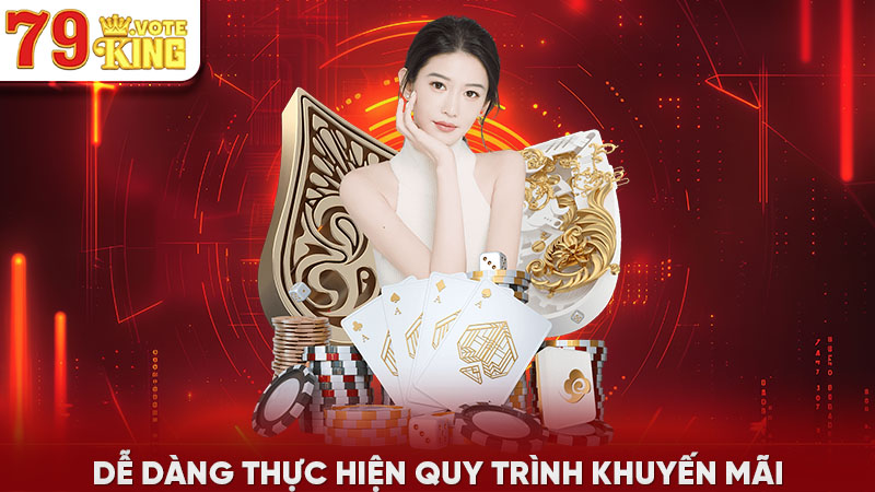 Dễ dàng thực hiện quy trình khuyến mãi